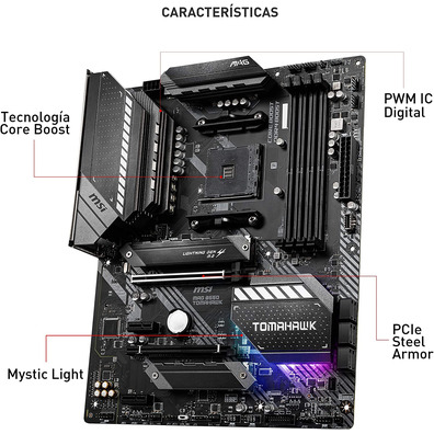 Acervo Base MSI MAG B550 Tomahawk AM4