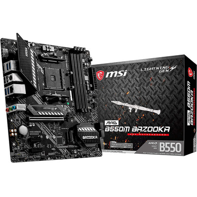 Acervo Base MSI MAG B550M Bazooka AM4