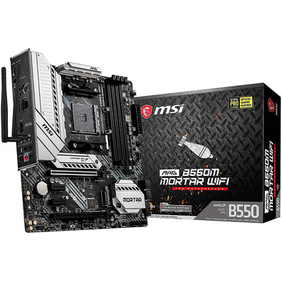 Acervo Base MSI MAG B550M Mortar Wifi AM4