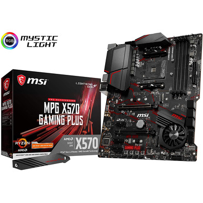 Rádio Base MSI MPG X570 Gaming Plus AM4