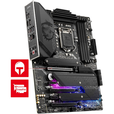 Tamanho Base MSI MPG Z590 Gaming Plus 1200