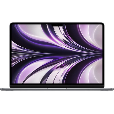 Portátil Apple Macbook Air 13 MBA 2022 Space Grey M2/8GB/512GB/GPU 10C/13.6 '