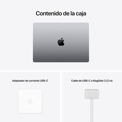 Portátil Apple Macbook Pro 14 '' 2021 M1 Pro / 16GB/512GB SSD/GPU 16C/14 ''