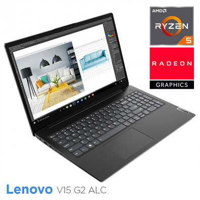 Portátil Lenovo V15 G2-ALC 82KD0002SP R5/8GB/256GB/15.6 ''