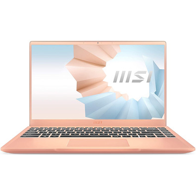 Portátil MSI 14 Moderno B11MO-079XES i7/16GB/512GB/14 '' Beige Mousse