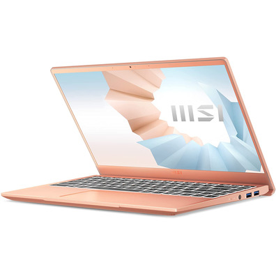 Portátil MSI 14 Moderno B11MO-079XES i7/16GB/512GB/14 '' Beige Mousse