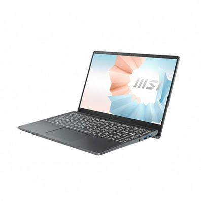 Portátil MSI Modern 14 B11SB-008ES Gris i7/16GB/1TB/MX450/W10/14 ''