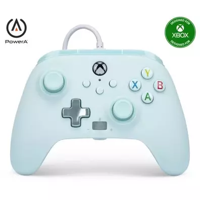 Power A con Cabo Extraíble Cotton Candy Blue Xbox Series / One/PC