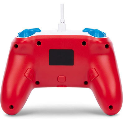 Power A Enhanced Wired Controller Woo-Hoo! Mario (Vermelho)