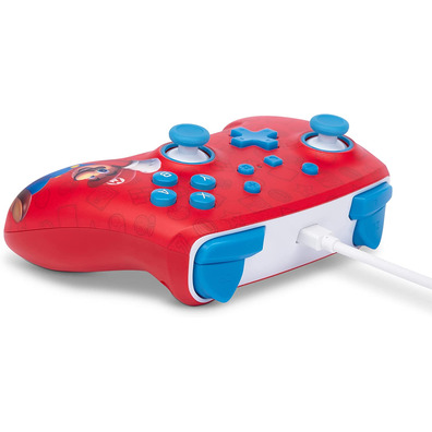 Power A Enhanced Wired Controller Woo-Hoo! Mario (Vermelho)