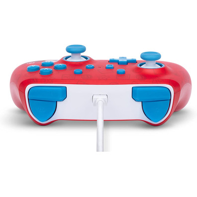 Power A Enhanced Wired Controller Woo-Hoo! Mario (Vermelho)