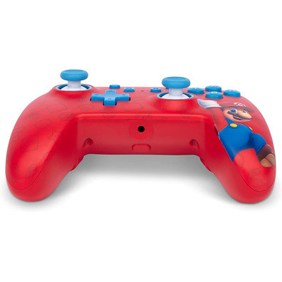 Power A Enhanced Wired Controller Woo-Hoo! Mario (Vermelho)