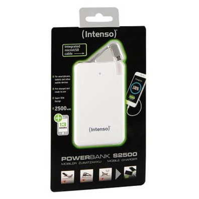 Powerbank Intenso S2500 Branco