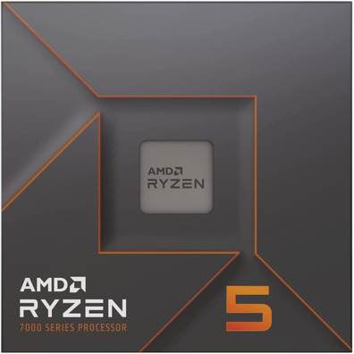 Procesador AM5 AMD Ryzen 5 7600X 4,7 GHz Caixa