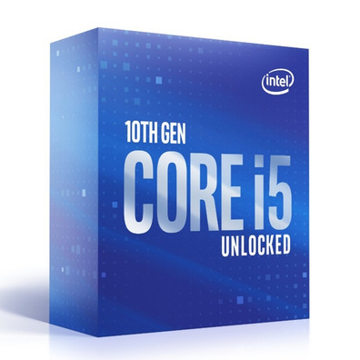 Procesador Intel Core i5 10600K 4,1 Ghz 12MB LGA 1200