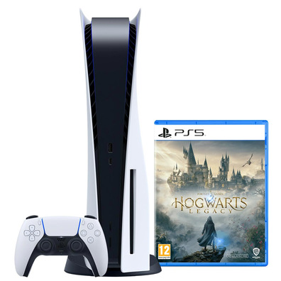 PS5 + DUALSENSE (ASTRO ' S PLAYROOM) + LEGADO DE HOGWARTS