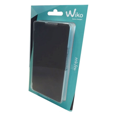 Funda Wiko Rainbow Lite 4G Folio Preto