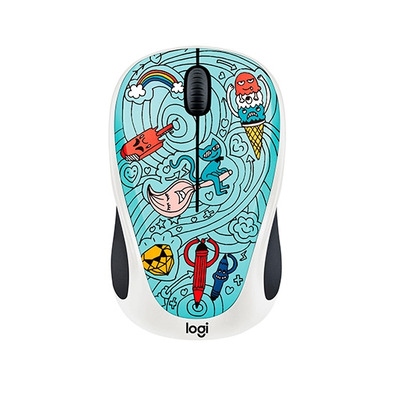 MOUSE OPTICO LOGITECH M238 WIRELESS BAE-BEE BLUE