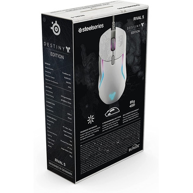 Ratón Steelseries Rival 5 Destiny 2 Edição 18000 DPI