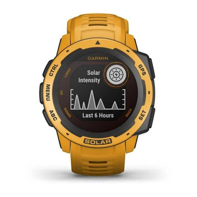 Relógio desportivo Garmin Instinct Solar Amarelo