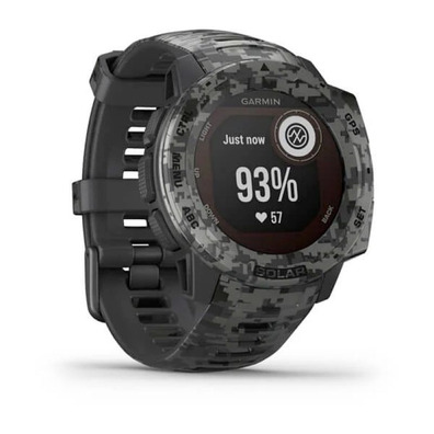 Relógio desportivo Garmin Instinct Solar Camo Grafito