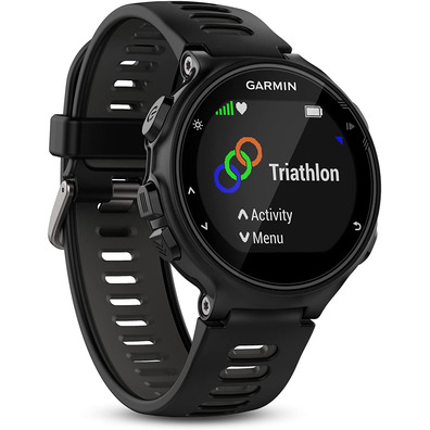 Relógio esportivo Garmin Forerunner 735XT 1.23"/Monitor de frequência cardíaca/GPS