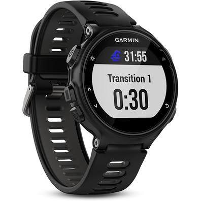 Relógio esportivo Garmin Forerunner 735XT 1.23"/Monitor de frequência cardíaca/GPS