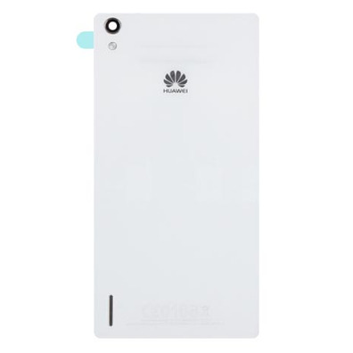 Reposto Tapa de Bateria con Adesivo Huawei P7 Branco