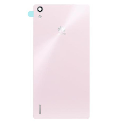 Reposto Tapa de Bateria con Adesivo Huawei P7 Pink