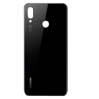 Tampa traseira de substituição para Huawei P20 Lite / Nova 3 Preto