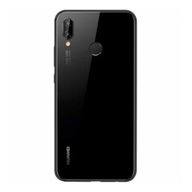 Tampa traseira de substituição para Huawei P20 Lite / Nova 3 Preto