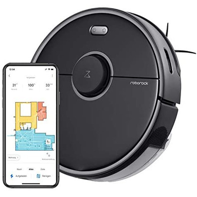 Robô Aspirador Xiaomi Roborock S5 Max Negro