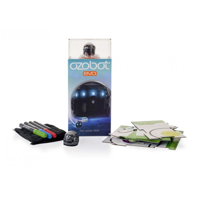 Robô Educativo Ozobot Evo 3.0 Preto