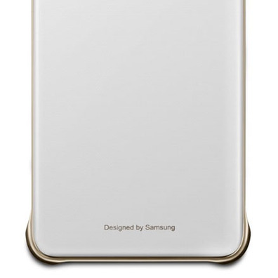 Carcaça Clear Cover Ouro Samsung Galaxy S6 Edge Plus - Samsung