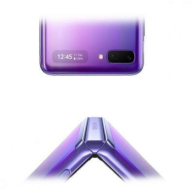 Samsung Galaxy Z Flip Mirror Roxo 6,7 ''-8GB/256GB