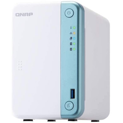 Assentos NAS Qnap Desktop 2BAY NAS 2GB RAM 1GbE