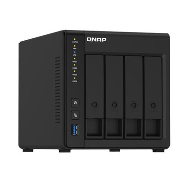 Bloco NAS Qnap Desktop 4BAY NAS 4GB RAB 1Gbe