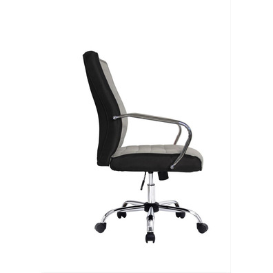 Silla de Oficina Equip Respaldo Alto Gris