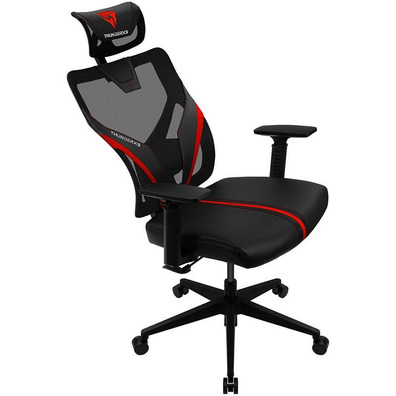 Silla Ergonhas Thunder X3 Yama 1 Negro / Rojo