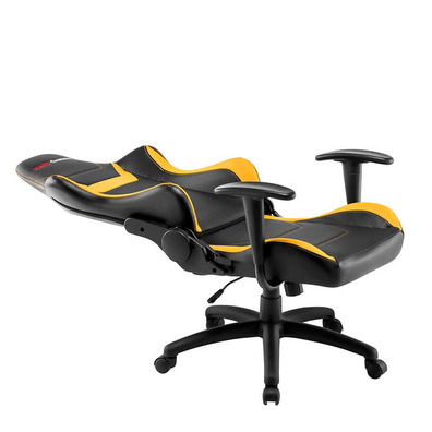 Cadeira Gamer Mars Gaming MGC218 Cor Preto-Azul Amarelo