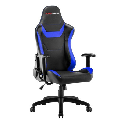 Cadeira Gamer Mars Gaming MGC218 Cor Preto-Azul Preto-Azul