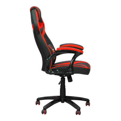 Cadeira Gamer Woxter Stinger Station Alien Negro-vermelho