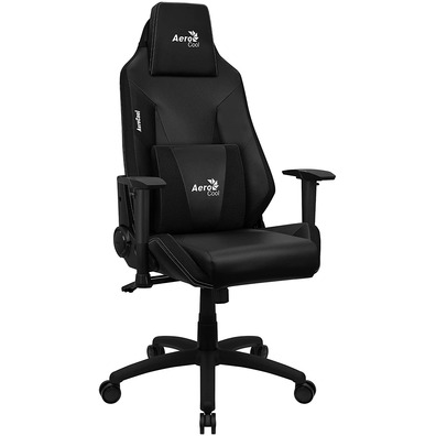 Silla Gaming Aerocool Almirante Negro Ahumado