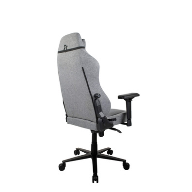 Silla Gaming Arozzi Primo Tecido Grey-Black Logo