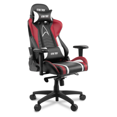 Silla Gaming Arozzi Verona Pro V2 Star Trek Edition Vermelho