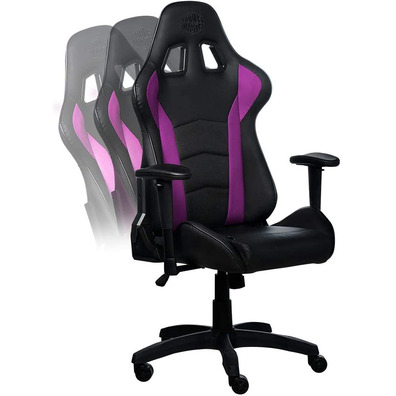 Silla Gaming Cooler Master Caliber R1 Negro / Morado