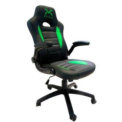 Silla Gaming Droxio Troun Valor Negra y Verde