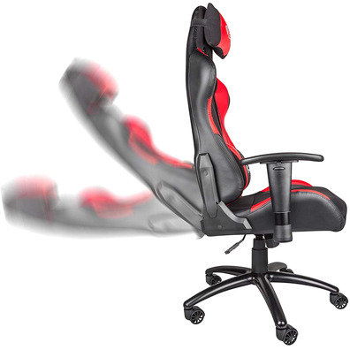 Silla Gaming Genesis Nitro 550 Negro / Rojo