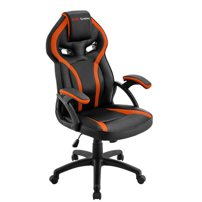 Cadeira Gaming Mars Gaming MGC118 Preto/Laranja