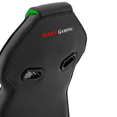 Cadeira Gaming Mars Gaming MGC118 Preto/Verde